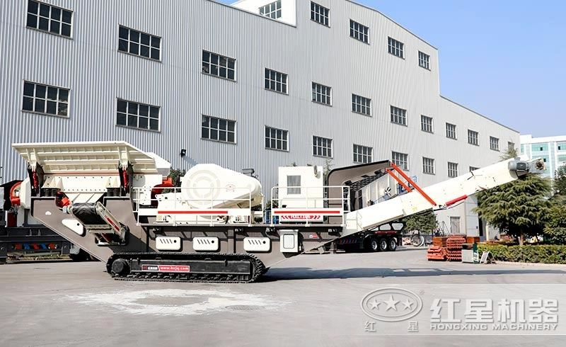 履帶流動(dòng)破碎石子機(jī)