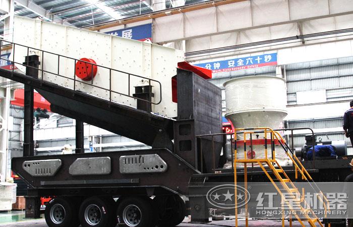 圓錐式移動破碎機，層壓破碎技術，智能化操作系統(tǒng)