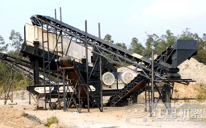 青石破碎現(xiàn)場