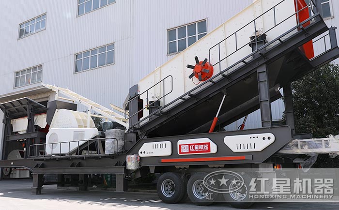 移動式建筑垃圾破碎站