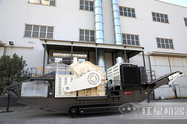 時產(chǎn)400噸大型移動破碎機，全面移動，履帶自行驅(qū)動