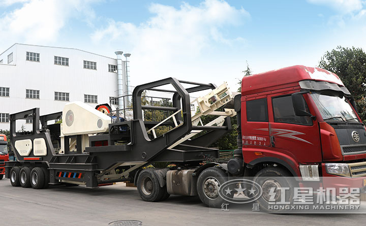 輪胎移動(dòng)顎破機(jī)