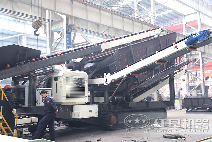 移動石子生產(chǎn)設(shè)備安裝集中控制系統(tǒng)