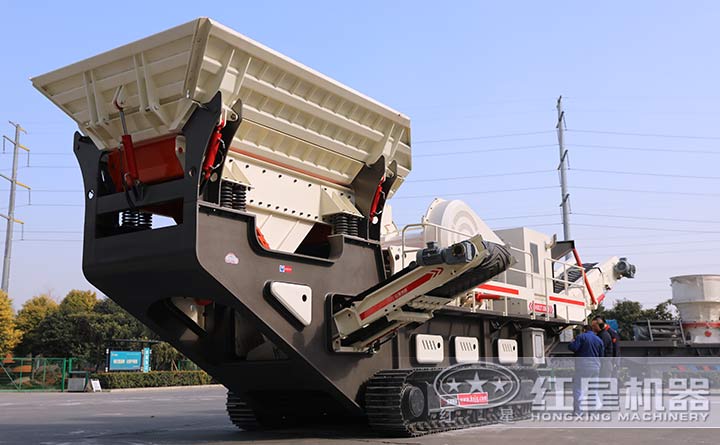 履帶式移動型鄂式破碎機(jī)