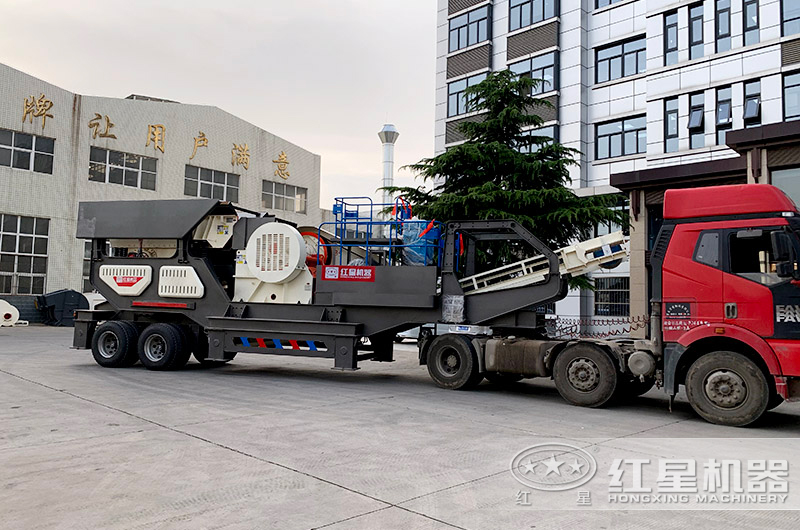 車(chē)載式移動(dòng)環(huán)保破碎制砂機(jī)